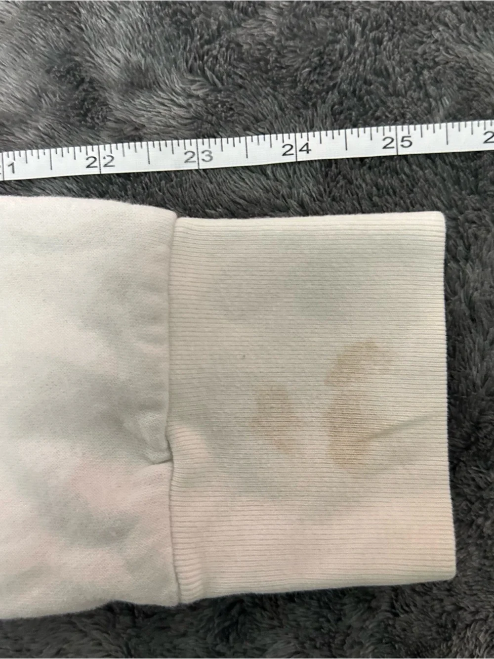 Aeropostale White Hoodie with Pink & Black Graphic - Picture 5 of 7
